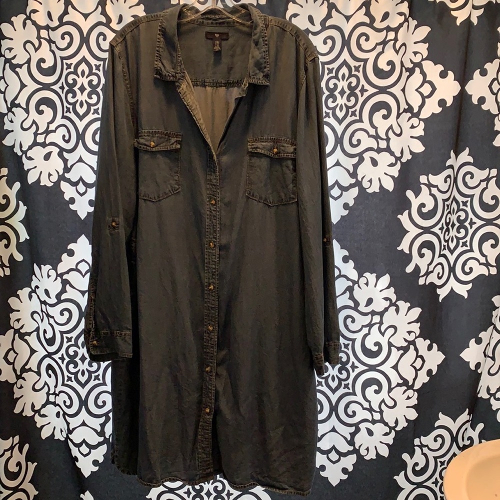 NWOT Gap denim dress. Size women’s XXL
